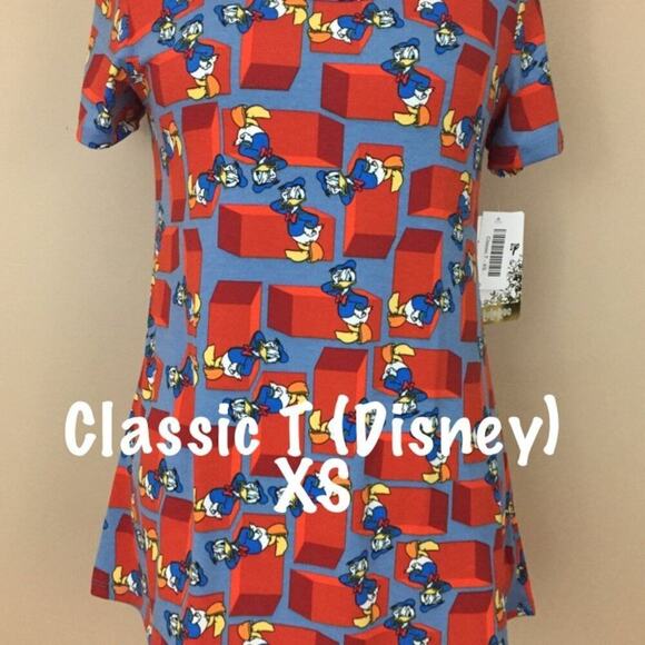 LuLaRoe Tops - LuLaRoe Disney Classic T Brand New with tags Donald Duck